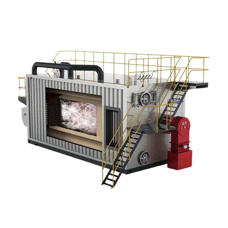 SZS series gas/oil water pipe superheated steam boiler  High power hot water boiler fully automatic module boiler Devotion